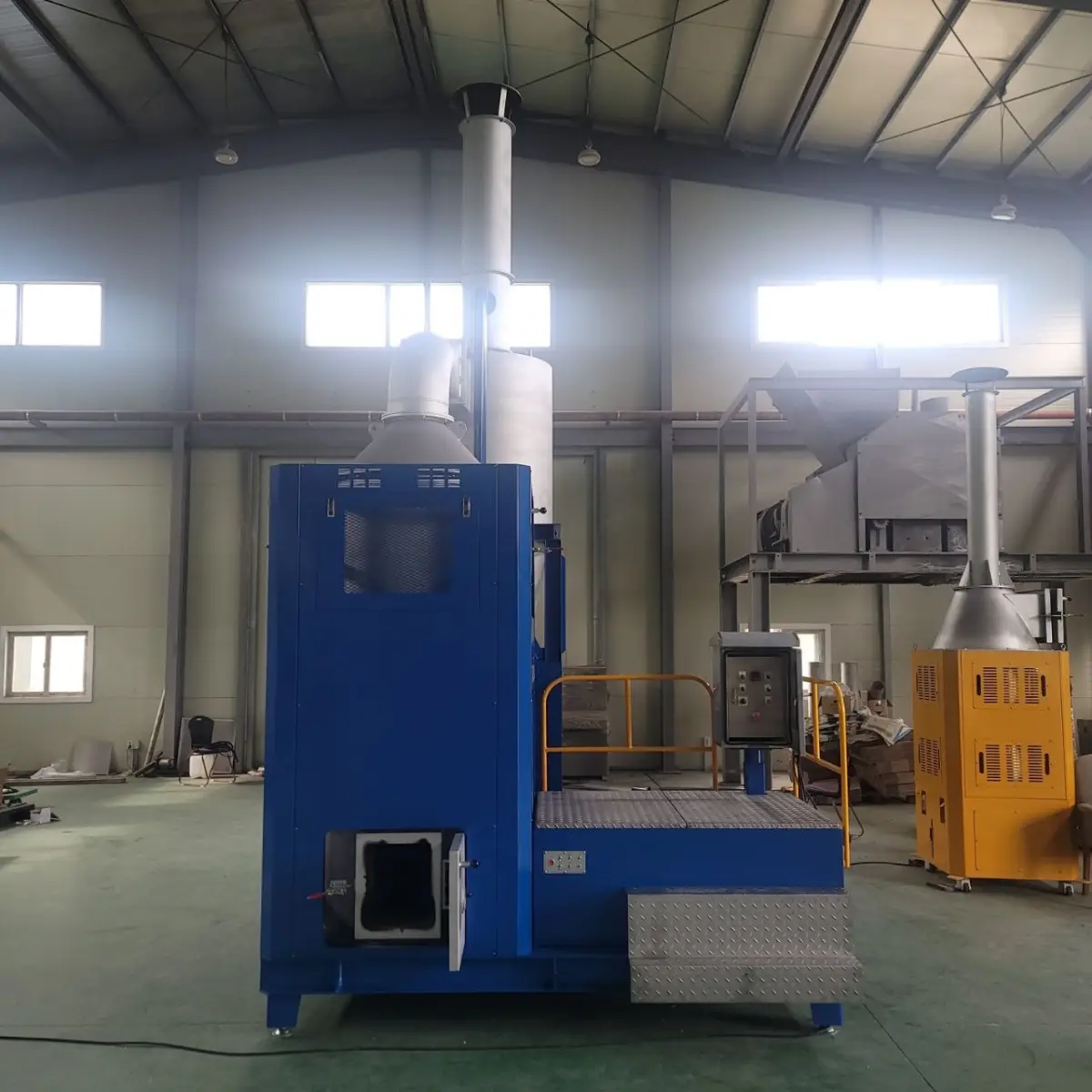 GREENASH 5 and GREENASH 3 units inside the factory